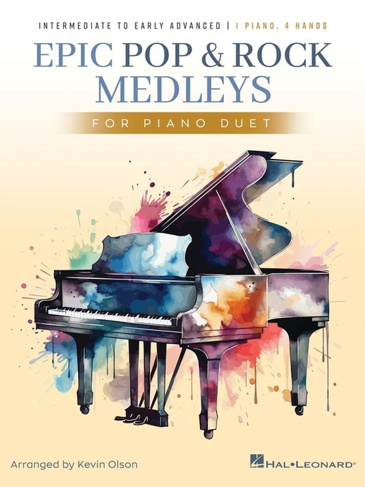 EPIC POP AND ROCK MEDLEYS FOR PIANO DUET ARR OLSON