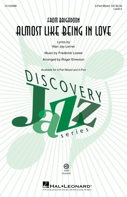 ALMOST LIKE BEING IN LOVE 3 PART MIXED