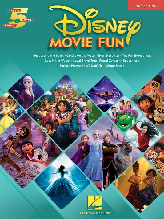 DISNEY MOVIE FUN 2ND EDITION FIVE FINGER PIANO