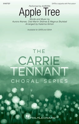 APPLE TREE SATB A CAPPELLA/PERCUSSION