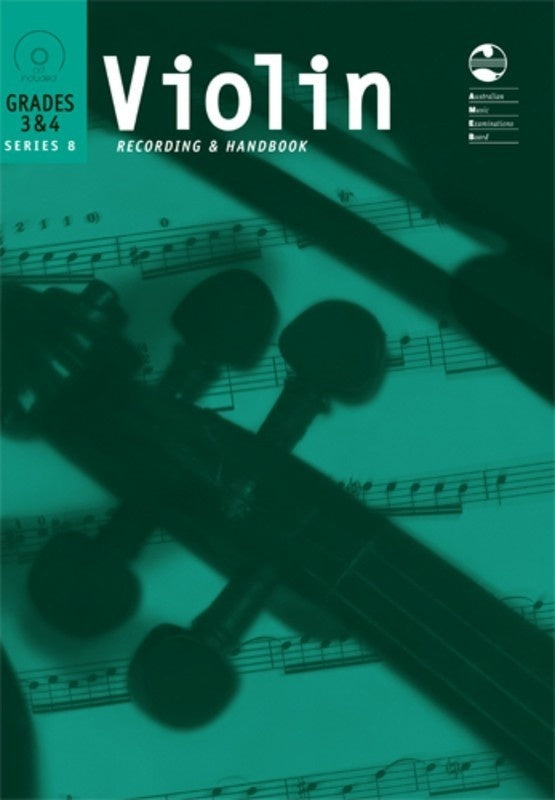 AMEB VIOLIN GR 3 TO 4 SERIES 8 CD/HANDBOOK (O/P)