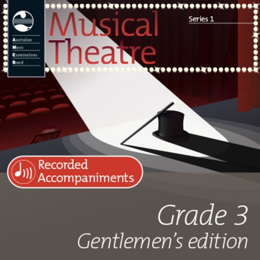 AMEB MUSICAL THEATRE SERIES 1 GR 3 MENS REC ACCOMP