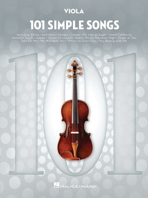 101 SIMPLE SONGS FOR VIOLA