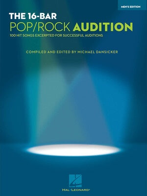 16 BAR POP ROCK AUDITION MENS EDITION