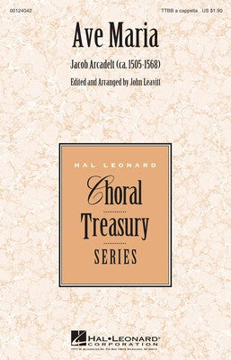 AVE MARIA TTBB A CAPPELLA