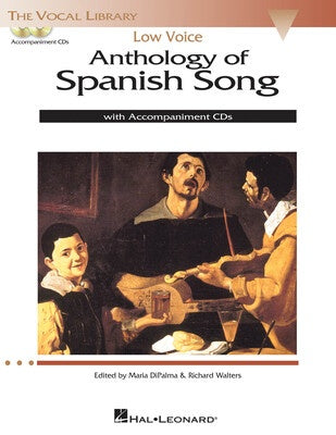 ANTHOLOGY OF SPANISH SONG LOW VOICE BK/2CD