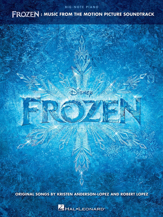 FROZEN FROM THE MOTION PICTURE BIG NOTE PIANO