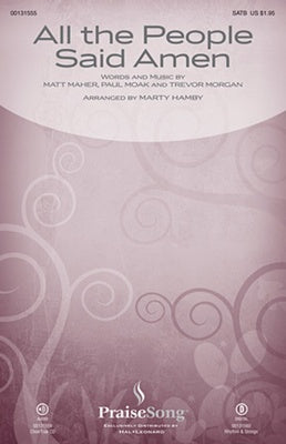 ALL THE PEOPLE SAID AMEN CHOIRTRAX CD