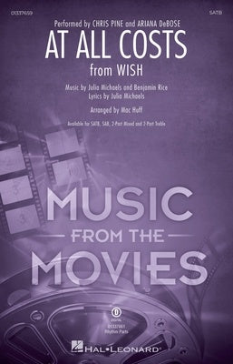 AT ALL COSTS (FROM WISH) SATB/PIANO