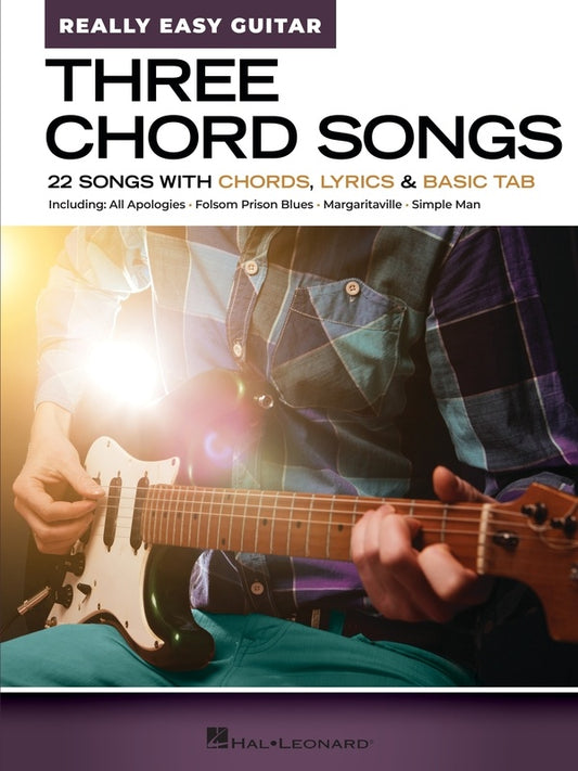 REALLY EASY GUITAR THREE CHORD SONGS