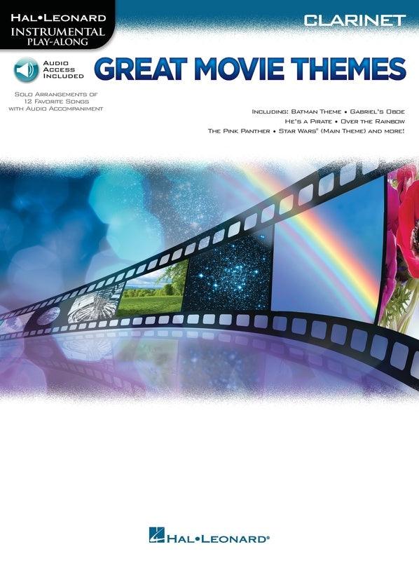 GREAT MOVIE THEMES CLARINET BK/OLA