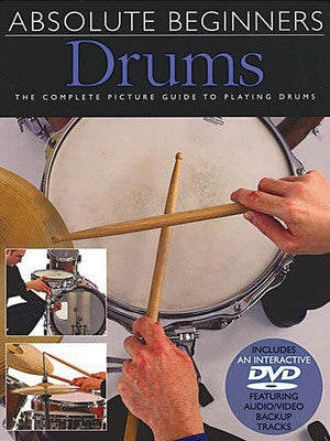 ABSOLUTE BEGINNERS DRUMS BK/DVD