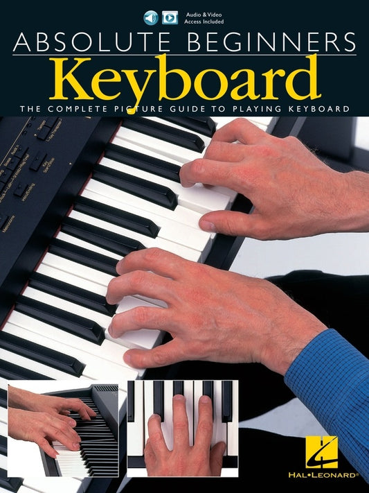 ABSOLUTE BEGINNERS KEYBOARD BK/OLM