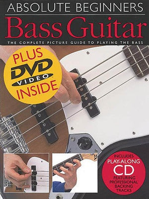 ABSOLUTE BEGINNERS BASS GUITAR BK/CD/DVD