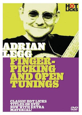 ADRIAN LEGG - FINGERPICKING AND OPEN TUNING DVD