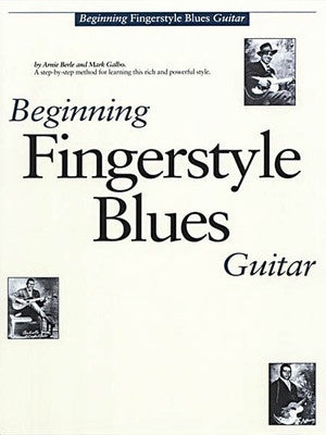 BEGINNING FINGERSTYLE BLUES GUITAR TAB BK/CD