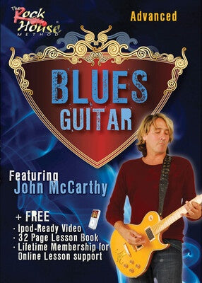 BLUES GUITAR ADVANCED FEAT JOHN MCCARTHY DVD