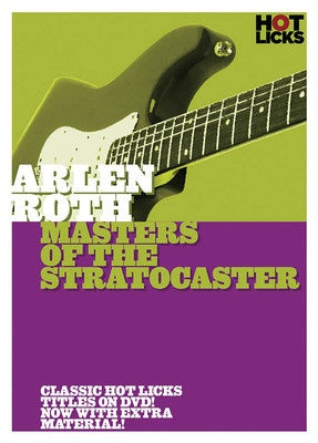 ARLEN ROTH - MASTERS OF THE STRATOCASTER DVD