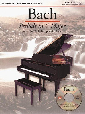 BACH - PRELUDE IN C MAJOR CONCERT PERFORMER BK/CD