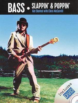 BASS SLAPPIN & POPPIN GET STARTED BK/DVD