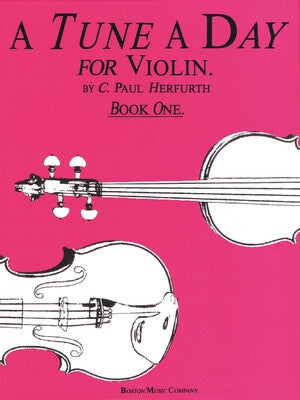 A TUNE A DAY FOR VIOLIN BK 1