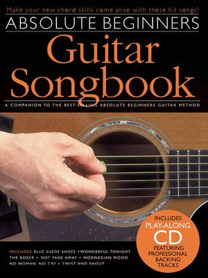 ABSOLUTE BEGINNERS GUITAR SONGBOOK BK/CD