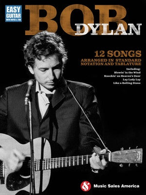 BOB DYLAN EASY GUITAR NOTES & TAB