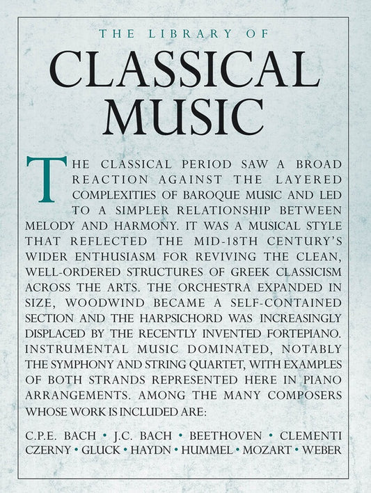 THE LIBRARY OF CLASSICAL MUSIC