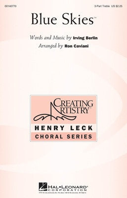 BLUE SKIES 3 PART TREBLE