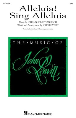 ALLELUIA! SING ALLELUIA SAB/PIANO