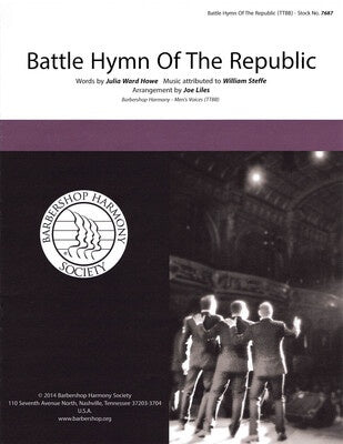 BATTLE HYMN OF THE REPUBLIC TTBB