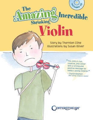 AMAZING INCREDIBLE SHRINKING VIOLIN BK/CD