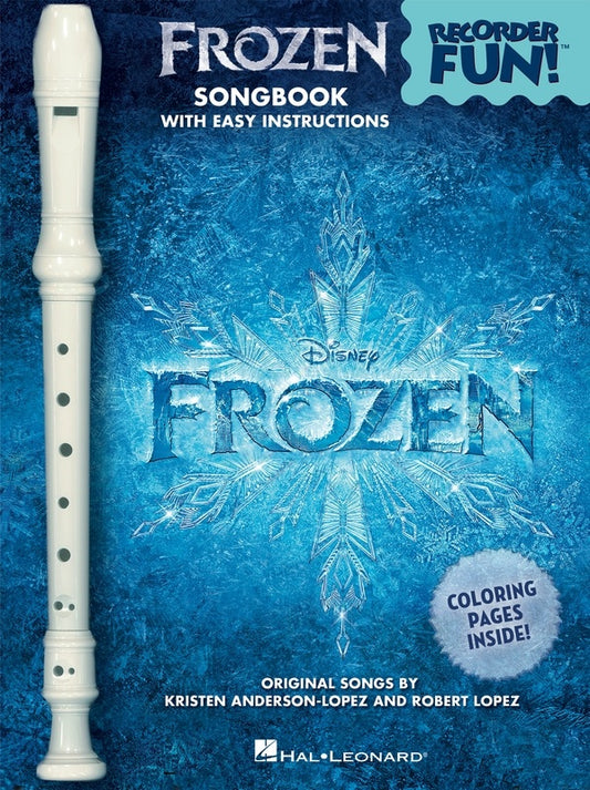 FROZEN RECORDER FUN! BK/RECORDER PACK