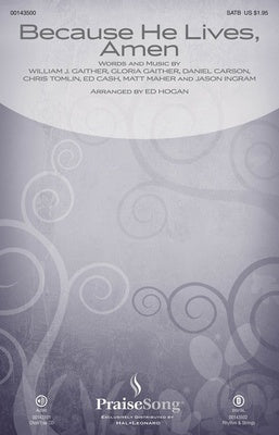 BECAUSE HE LIVES AMEN CHOIRTRAX CD