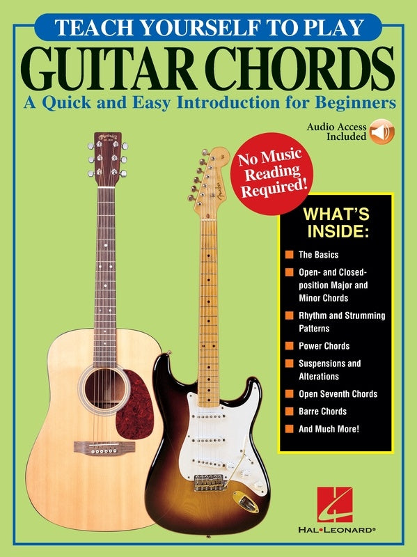 TEACH YOURSELF TO PLAY GUITAR CHORDS BK/OLA