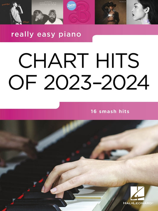 REALLY EASY PIANO CHART HITS OF 2023-2024