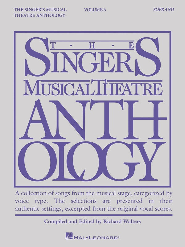 SINGERS MUSICAL THEATRE ANTH V6 SOPRANO