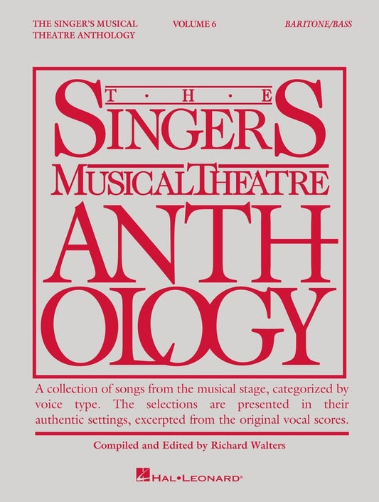 SINGERS MUSICAL THEATRE ANTH V6 BARITONE