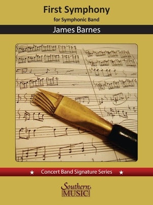 BARNES - FIRST SYMPHONY FOR SYMPHONIC BAND CB5 SC/PTS