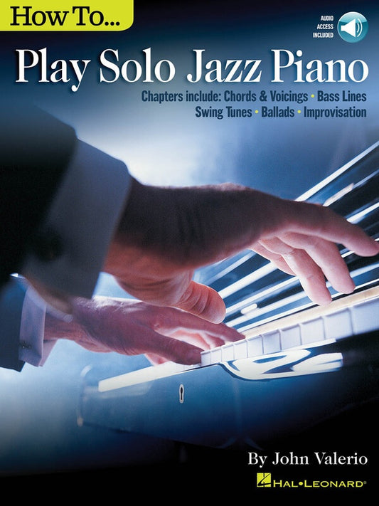 HOW TO PLAY SOLO JAZZ PIANO BK/OLA