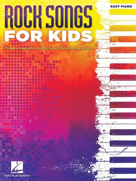 ROCK SONGS FOR KIDS EASY PIANO