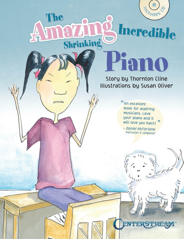 AMAZING INCREDIBLE SHRINKING PIANO BK/CD