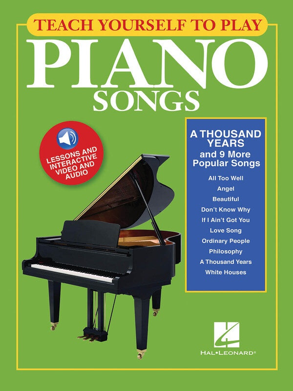 TEACH YOURSELF PIANO THOUSAND YEARS BK/OLA