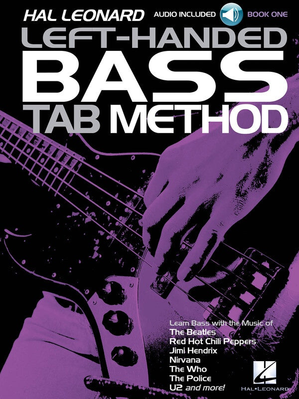 HL LEFT-HANDED BASS TAB METHOD - BOOK 1