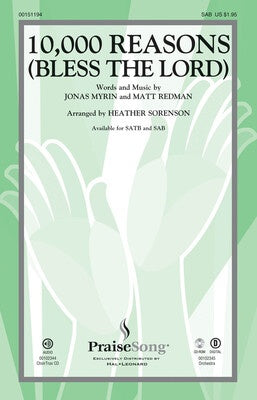 10000 REASONS (BLESS THE LORD) SAB
