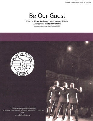 BE OUR GUEST TTBB A CAPPELLA