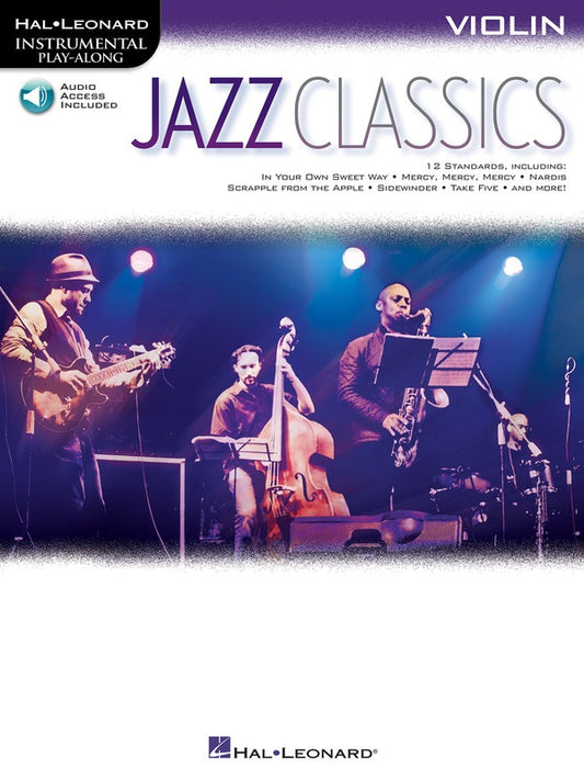 JAZZ CLASSICS FOR VIOLIN BK/OLA