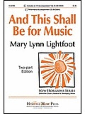 AND THIS SHALL BE FOR MUSIC 2 PART