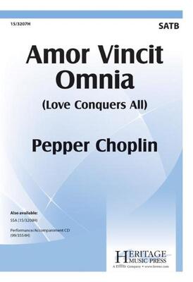 AMOR VINCIT OMNIA SATB