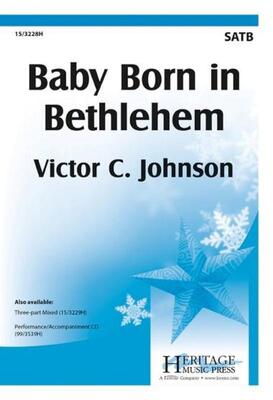 BABY BORN IN BETHLEHEM SATB